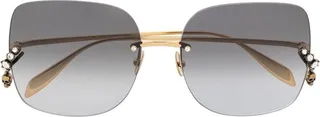 Oversize-Frame Sunglasses