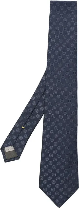 Paisley-Pattern Silk Tie