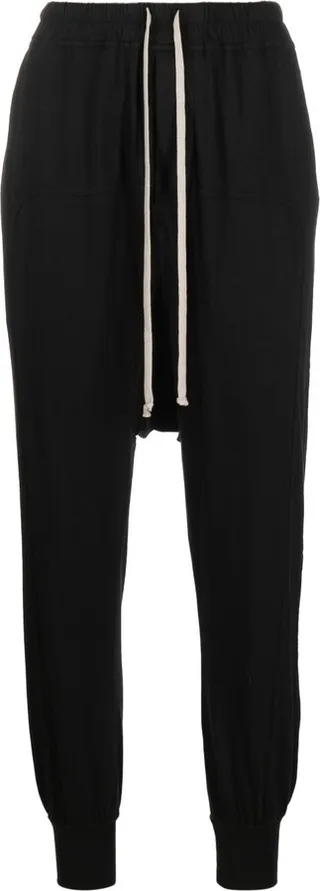 Black Cotton Sweatpants