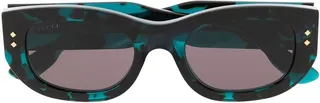 Rectangle-Frame Sunglasses