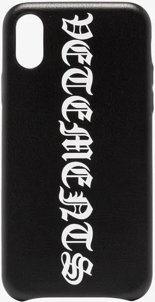 Black Gothic Logo IPhone XS Case