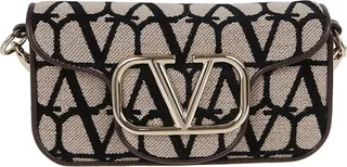 Valentino Garavani Monogram-Pattern Chain-Linked Shoulder Bag