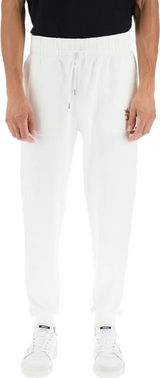 Maison Kitsuné Logo Patch Drawstring Track Pants