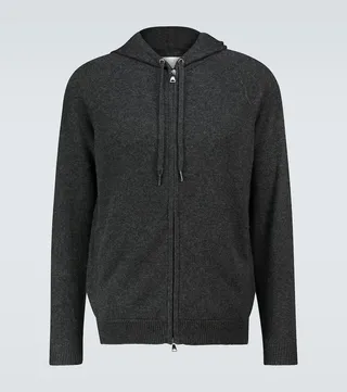 Finley cashmere hooded sweater