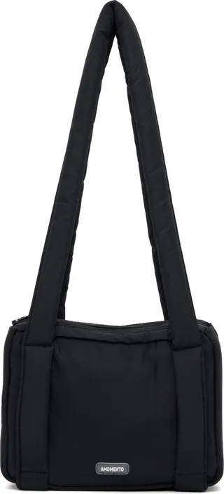 AMOMENTO Black Padded 3 Layer Bag
