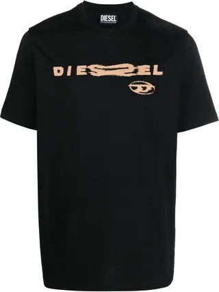 printed shortsleeved cotton T-shirt