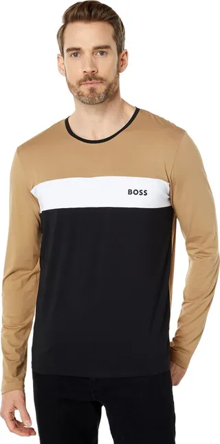 BOSS Men's Modal Blend Long Sleeve Shirt