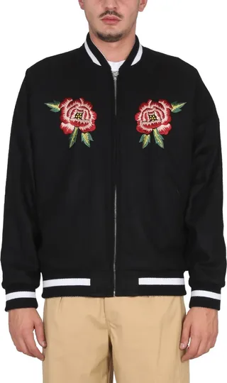 Double Face Bomber Jacket france Japan