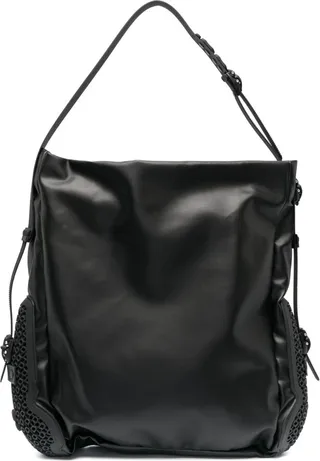 Object S04 faux-leather shoulder bag