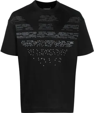 logo-print cotton T-shirt