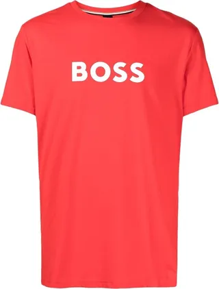 logo-print cotton T-shirt