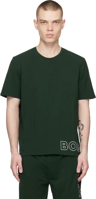 BOSS Green Printed T-Shirt
