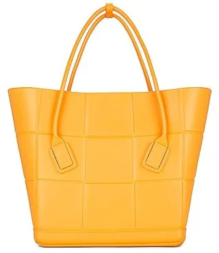 Bottega Veneta Medium Arco Shopping Tote Bag in Orange