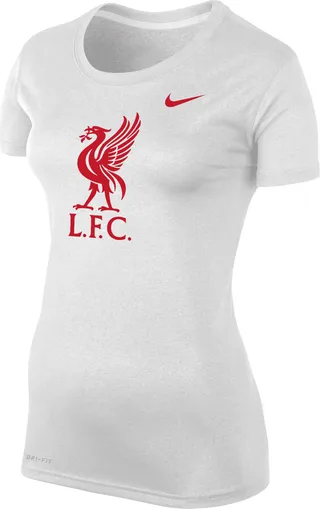 Liverpool Nike Women's Dri-FIT T-Shirt in White