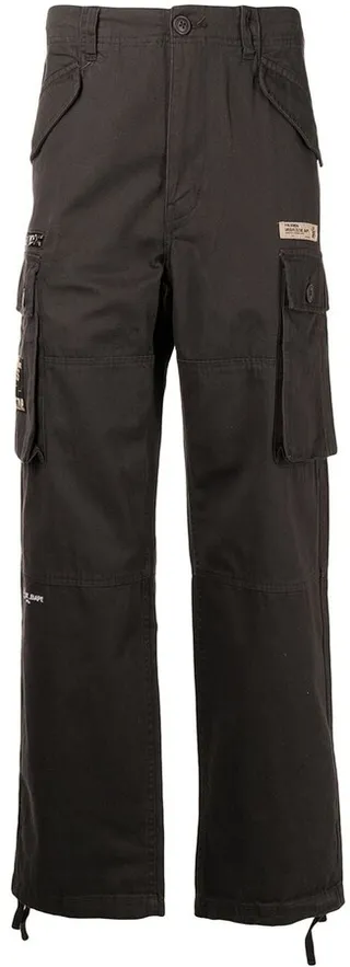 Straight Cargo Trousers