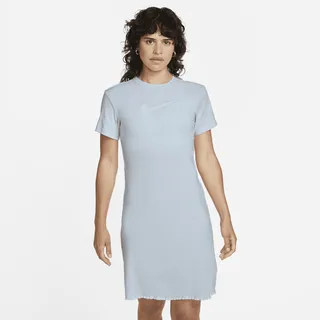 Women's Nike Sportswear Ribbed Dress in Grey