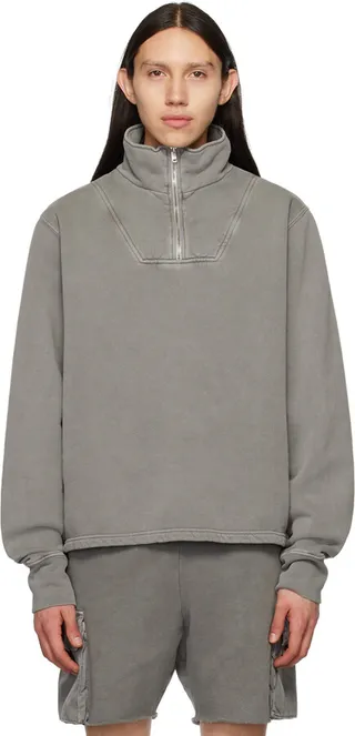 Les Tien Gray Yacht Sweater