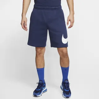 Men's Nike Sportswear Club Graphic Shorts in Blue