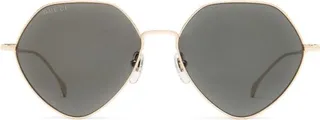 Gucci Eyewear Oval Frame Sunglasses