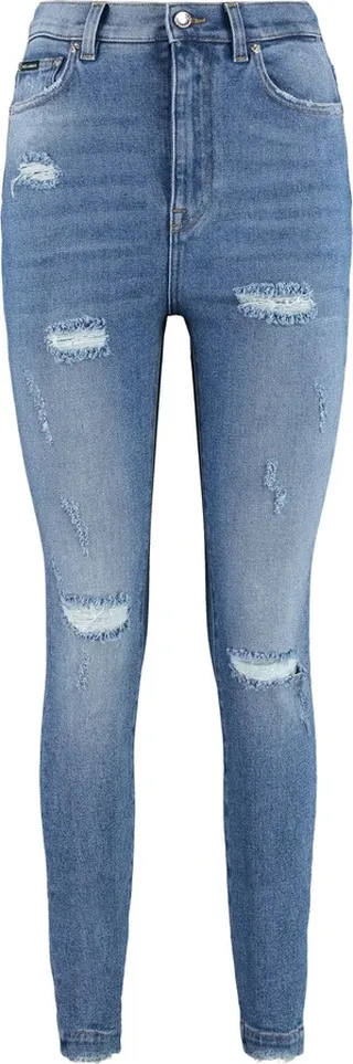 Distressed Detail Jeans