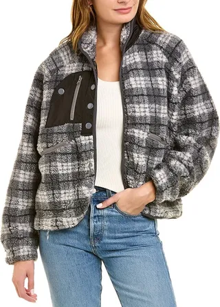 Lea & Viola Teddy Bomber Jacket