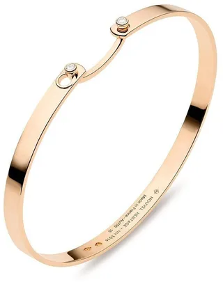 18kt rose gold Monday Morning Mood diamond bangle