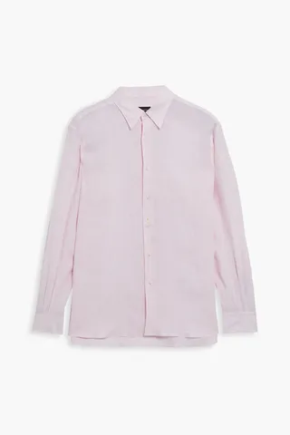Slub-linen shirt