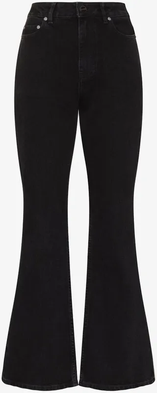 Black Betzy Bootcut Jeans