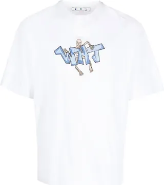 logo-print T-shirt