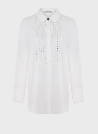 Embellished Button Down Shirt
