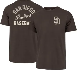 Men's '47 Brand Brown San Diego Padres Turn Back Franklin T-shirt