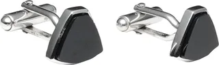 Cufflinks And Tie Clips Black