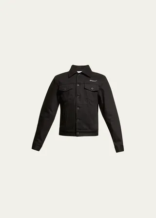 Men's Slim-Fit Denim Jacket