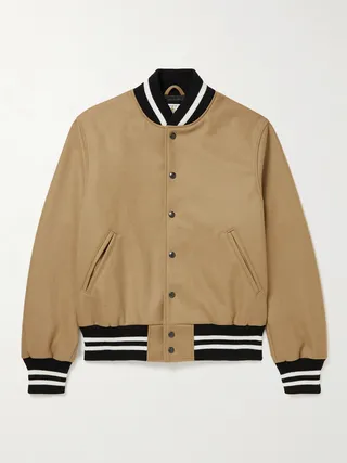 The Portola Wool-Blend Varsity Jacket