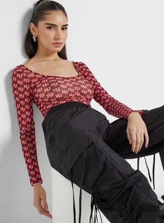 Scoop Neck Bodysuit