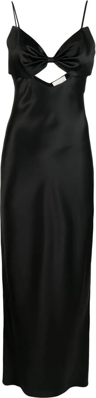 Bow-Detail Slip Dress