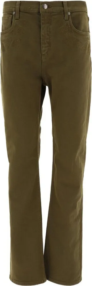 Etro High Waisted Bootcut Jeans