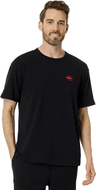 Calvin Klein Underwear Pride This Is Love Short Sleeve Crew Neck (Black) Men's Pajama