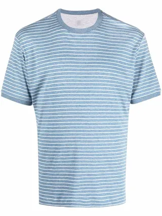 striped crew-neck T-shirt