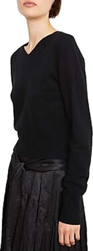 Vince V Neck Long Sleeve Sweater