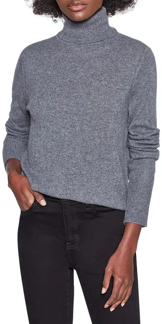 Delafine Cashmere Turtleneck Sweater
