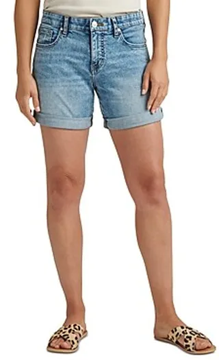 Jag Jeans Alex Denim Boyfriend Shorts in Resort Blue