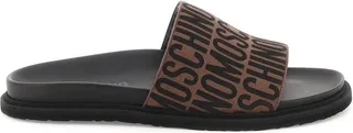 Moschino Jacquard Logo Slides