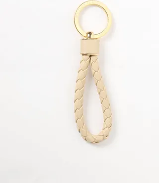 Bottega Veneta key ring in woven leather