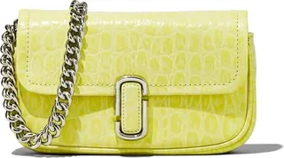 The Croc Embossed J Marc shoulder bag