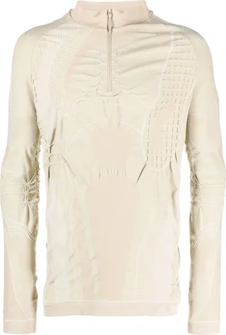 Half-Zip Technical Knit Top
