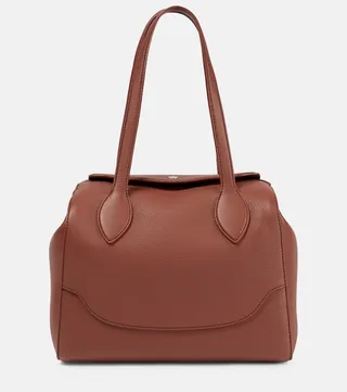 Sesia Happy Day Medium leather shoulder bag