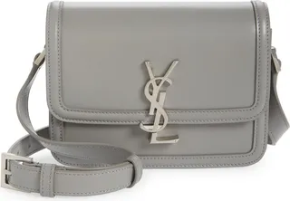 Solferino Monogram Leather Shoulder Bag
