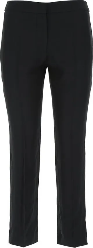 Alexander McQueen Cigarette Cropped Trousers