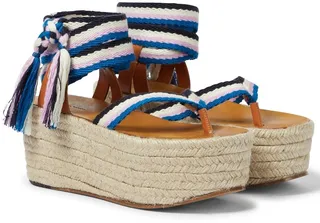 Mezzee platform espadrille sandals
